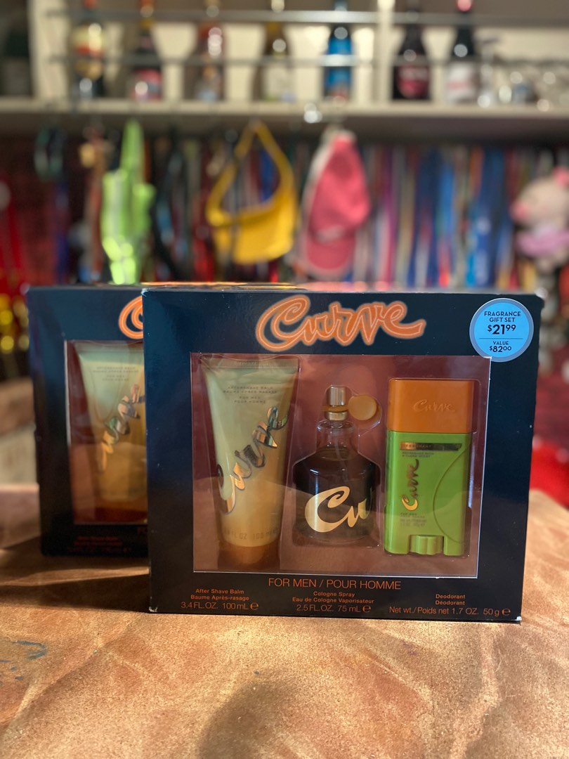 Authentic Curve fragrance set on Carousell