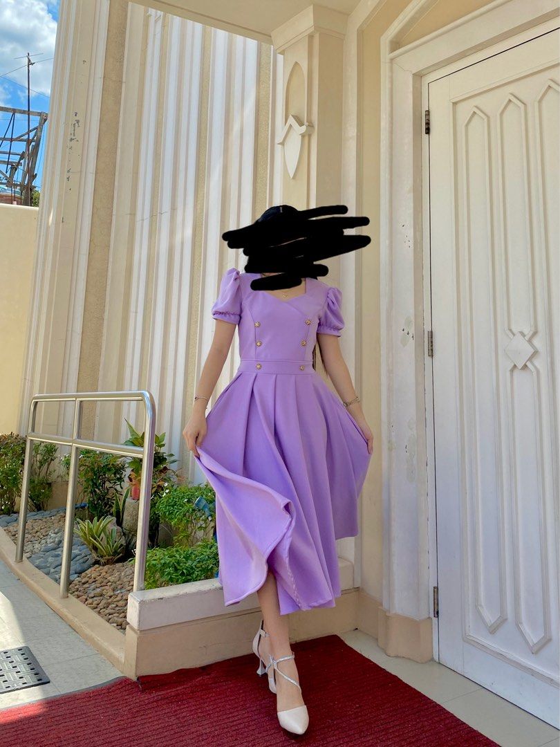Lilac church dress online