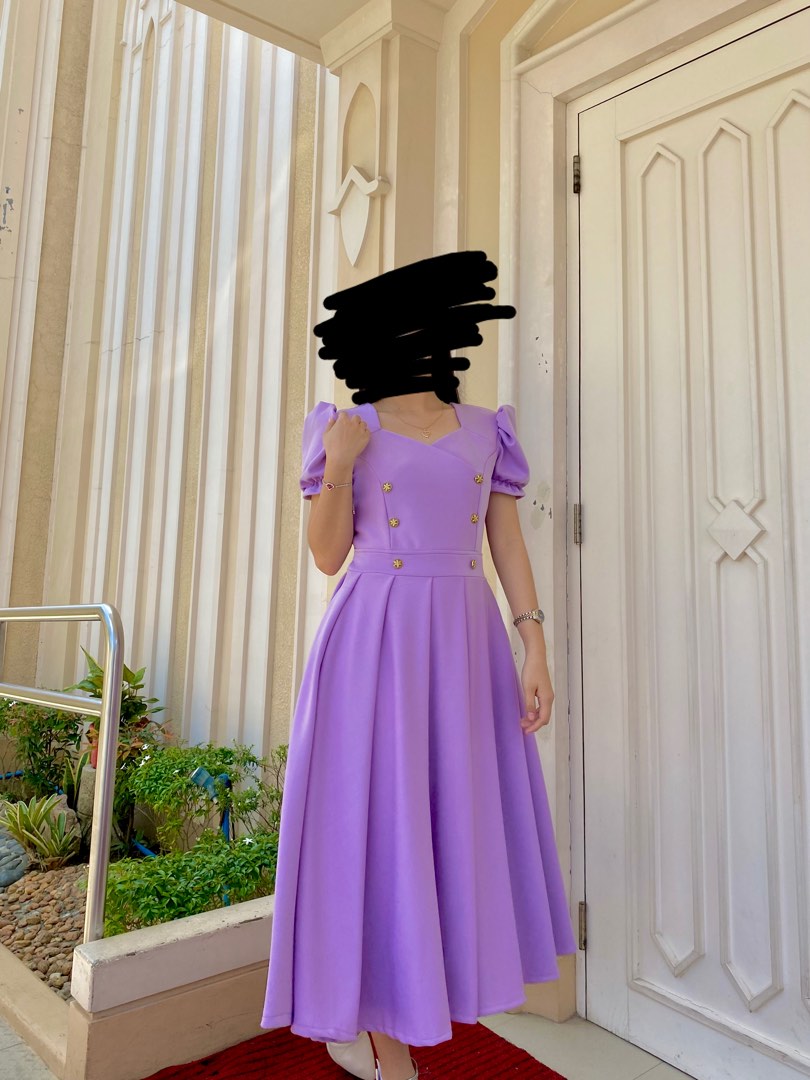 Lilac sales church dress