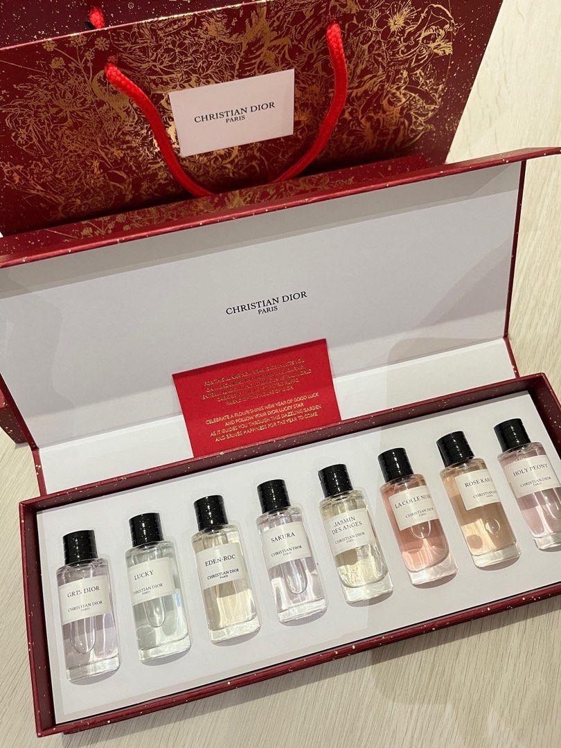 Dior discovery mini perfume CNY Set, Luxury, Accessories on Carousell
