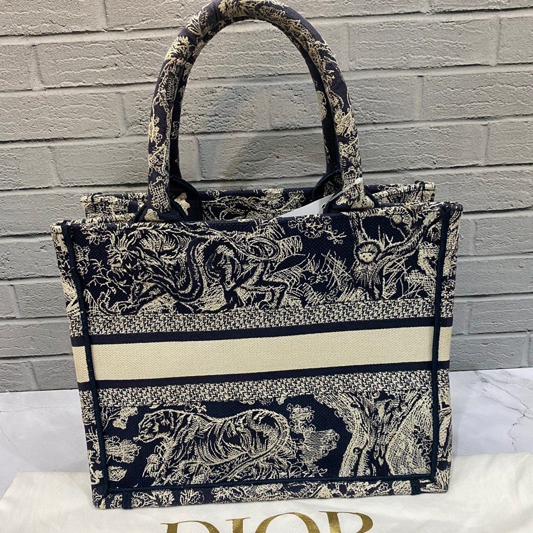 Canvas Tote Customized Christian Dior Bag Personalized Outlet