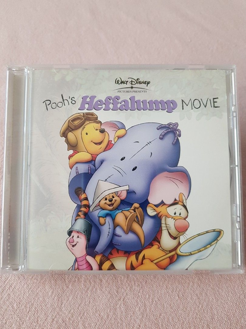 Disney Pooh's Heffalump Movie VCD, Hobbies & Toys, Music &