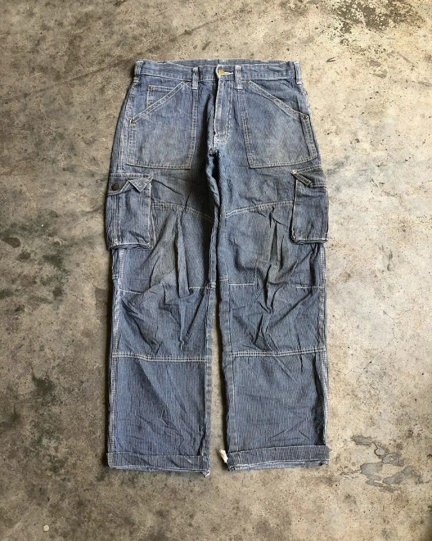 一番の贈り物 美品RRL HICKORY BAKER PANTS VINTAGE FINISH