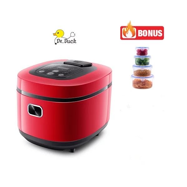 Dr Duck Rice Cooker Low Carb Carbo Rendah Gula Nasi, Kitchen