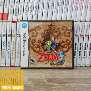 DS Nintendo The Legend of Zelda Phantom Hourglass US Region With Manual