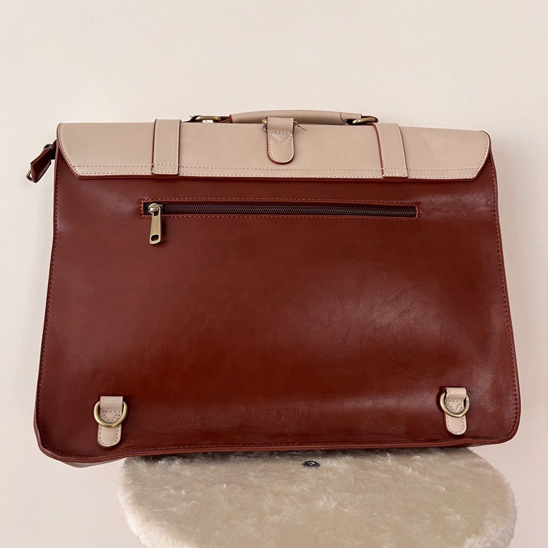 Ecosusi Briefcase Bag, Men's Fashion, Bags, Briefcases on Carousell