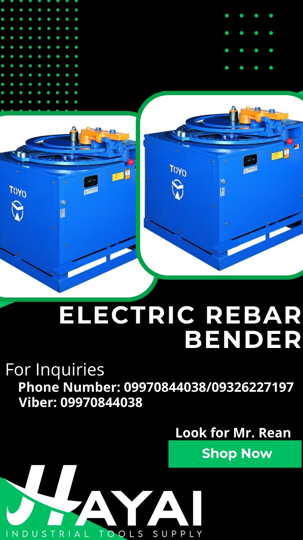 Electric Rebar Bender, Commercial & Industrial, Industrial Equipment on