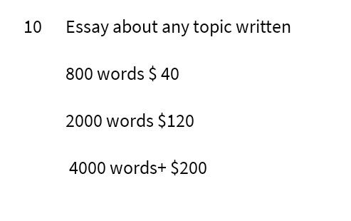 Email zackdavison@rocketmail.com for essays