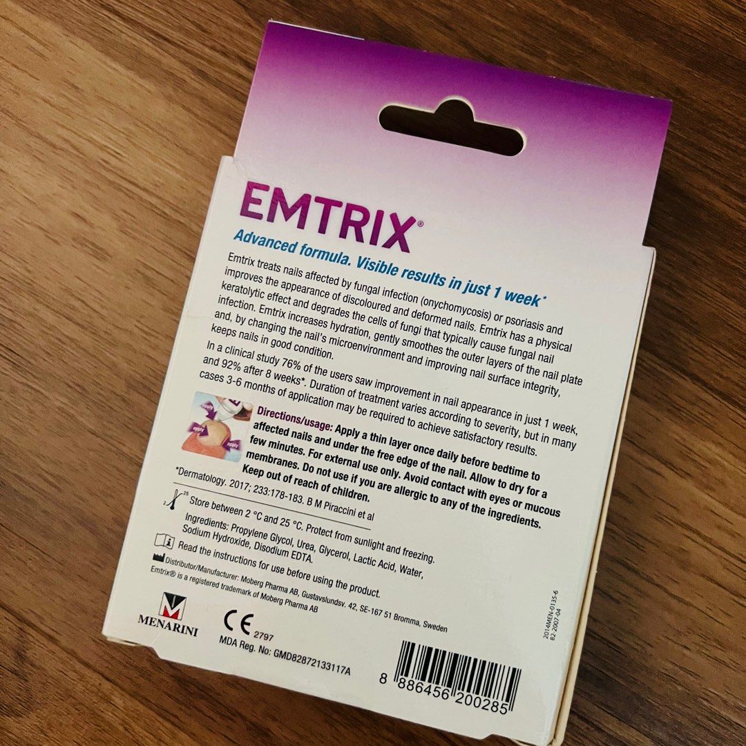 Emtrix Antifungal Nail Treatment 10ml Expiry52024  Shopee Malaysia