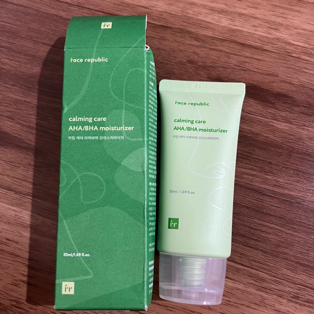 Face Republic Calming AHA/BHA Moisturizer 50ml, Beauty & Personal Care ...