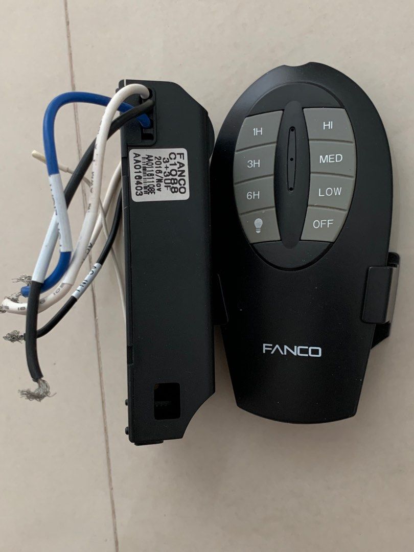 Fanco fan remote controller kit, TV & Home Appliances, Other Home