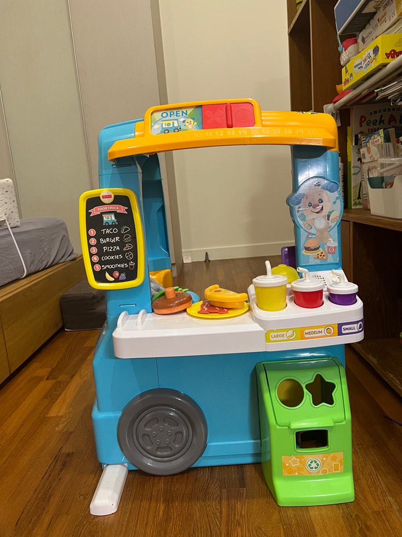 Fisher Price Food Truck, Babies & Kids, Infant Playtime on Carousell