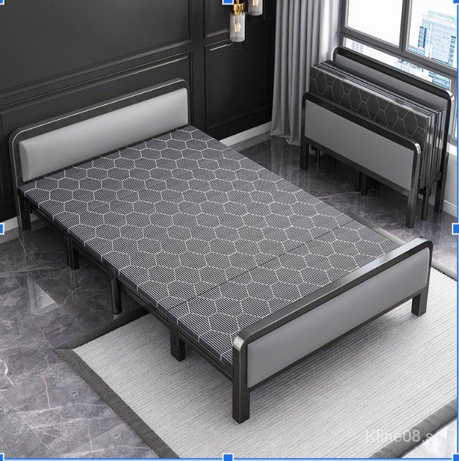 Folding bed with firm mattress Fast sale, Furniture & Home Living