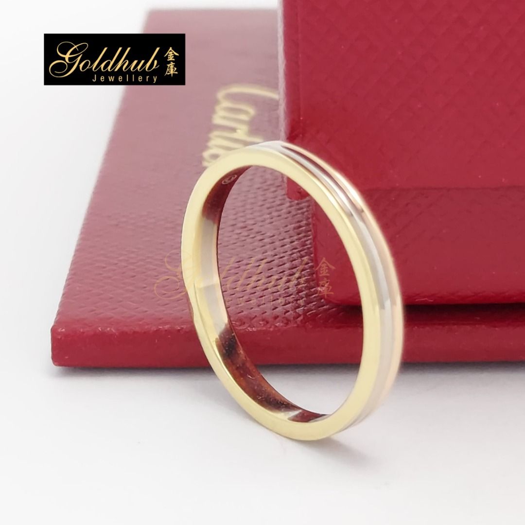 Cartier ring discount tri color