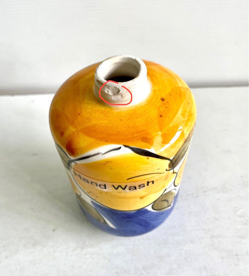 FWP Hand Wash bottle container holder without pump, Furniture & Home