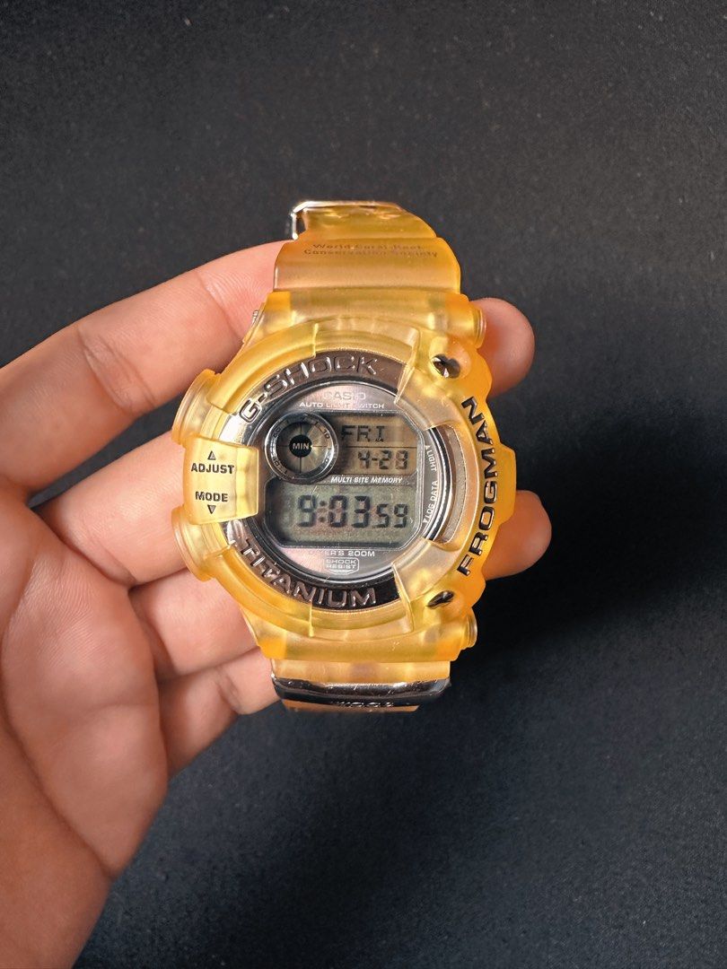 G shock frogman best sale wccs