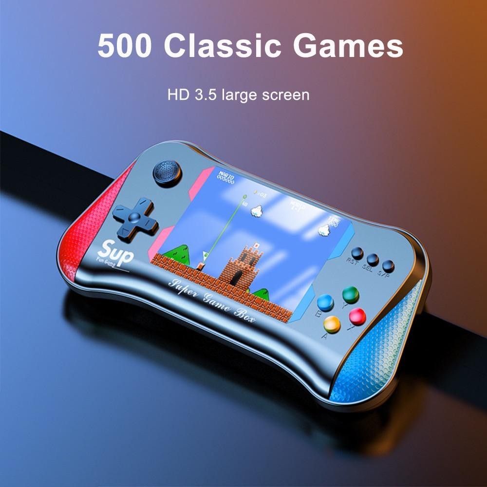 G5 Game box Retro Handheld Game Box Console, Built-in 500 Games Portable  Handheld Video Games for Kids and Adult