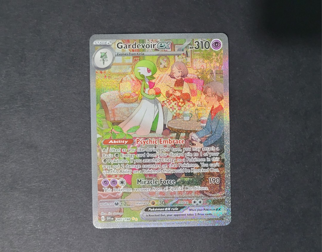 Pokmon TCG Gardevoir ex Scarlet & Violet Base Set 245/198 Holo