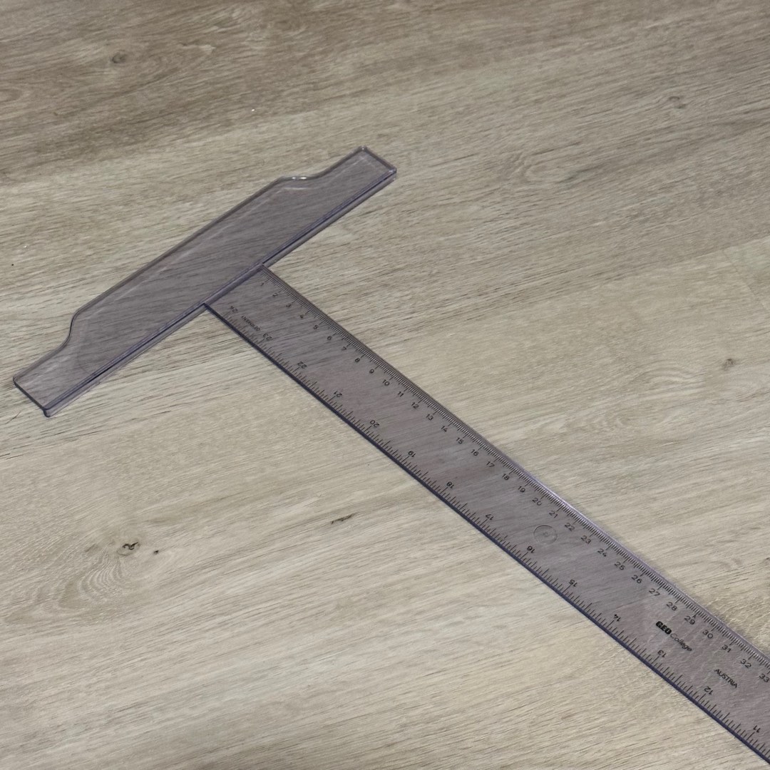 GEOCollege T-Square Ruler 60cm, Hobbies & Toys, Stationery & Craft ...
