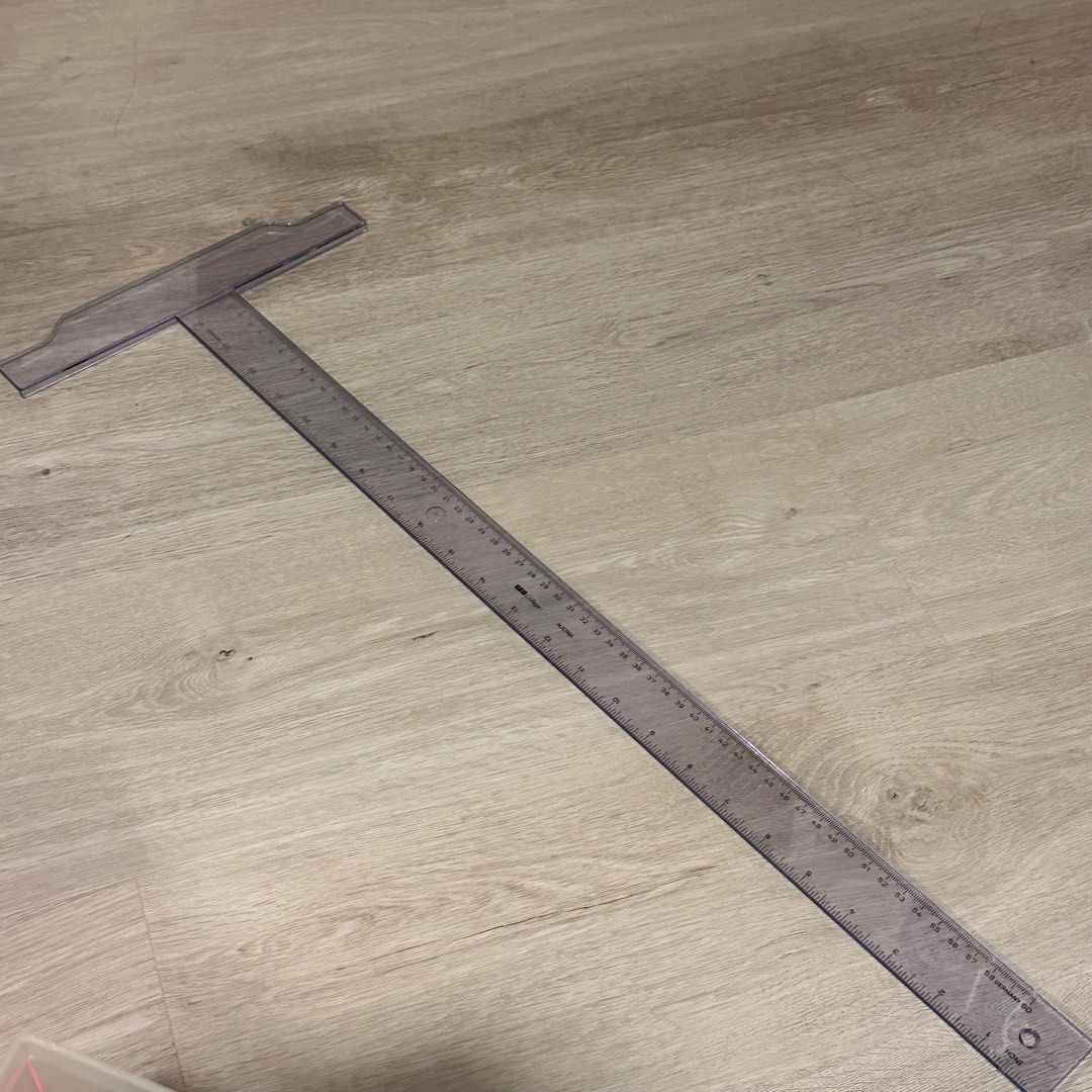 GEOCollege T-Square Ruler 60cm, Hobbies & Toys, Stationery & Craft ...