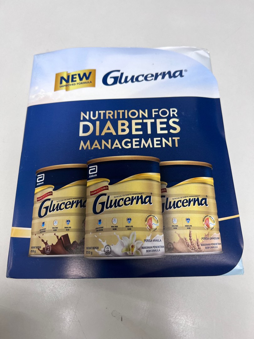 Glucerna Sample Pack Vanilla flavour Health Nutrition Health