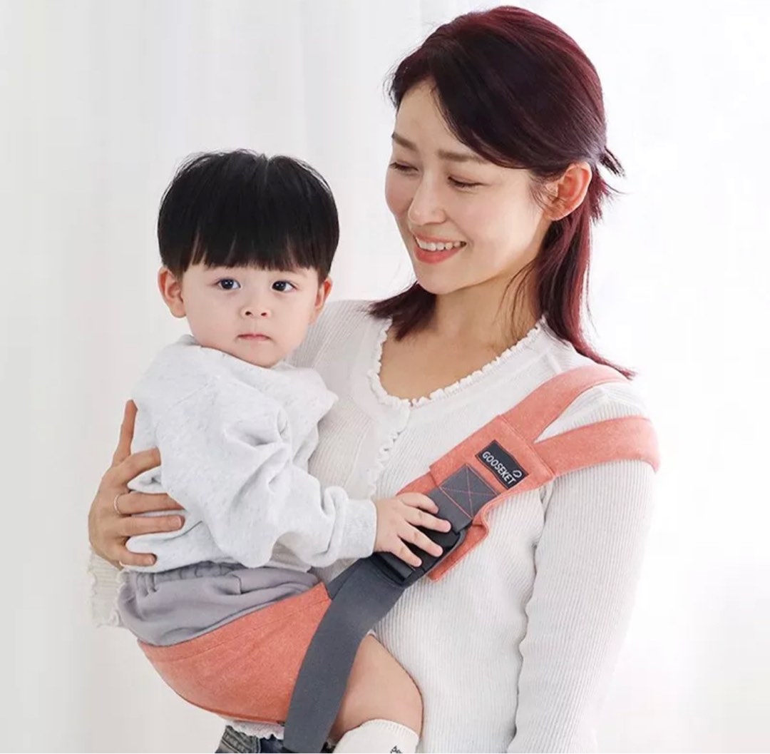 GOOSEKET Toddler Sling / Cotton Baby Hip Seat Carrier, Babies & Kids