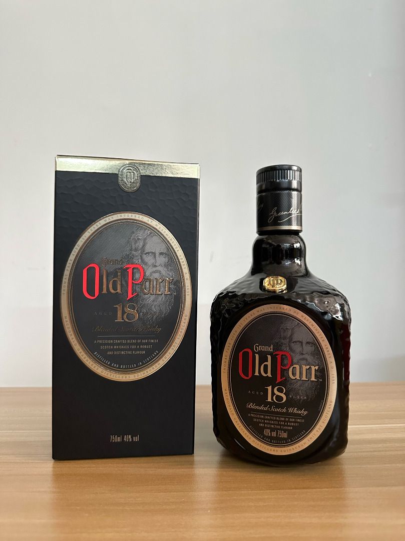Grand Old Parr 18 Year Old, 嘢食& 嘢飲, 酒精飲料- Carousell