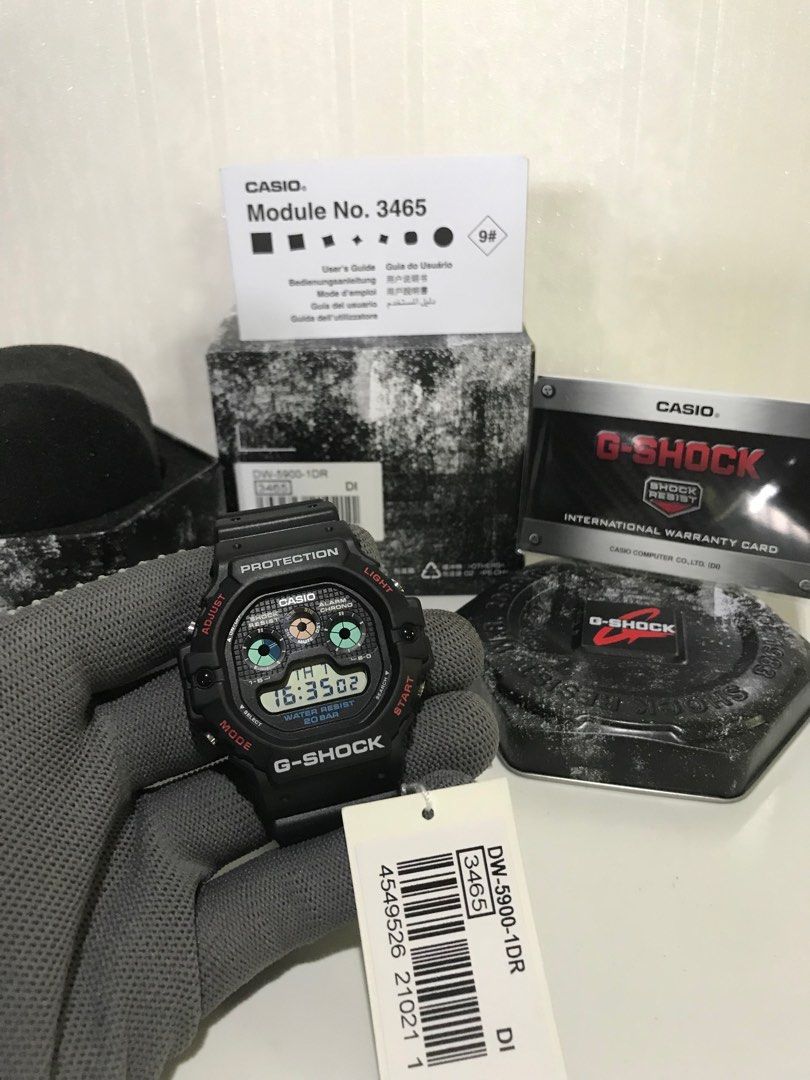 G Shock Dw 5900 1 DW5900 1 DW5900 Tapak Kucing Klasik Men s Fashion Watches Accessories Watches on Carousell