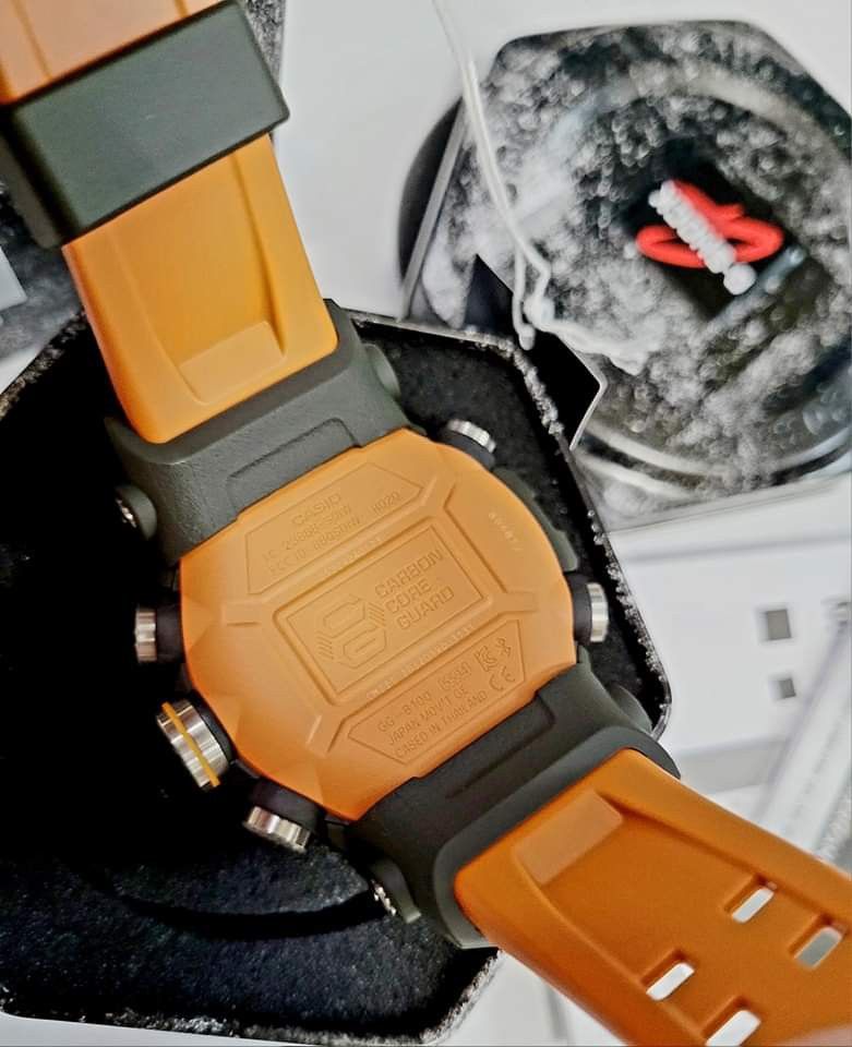 Gshock Mudmaster GG-B100-1A9DR Smartphone Link Watch (Category: Men's Watches) located in Manila. Submitted by annafinds (Listing ID 1229073264, Image 3). Description: 101% ORIGINAL GShock⌚ Mudmaster GG-B1001A9DR Smartphone Link P18,500 ONLY free shipping 5x money back if fake Inclusion: Original coded tag Original coded box Manual and warranty.
