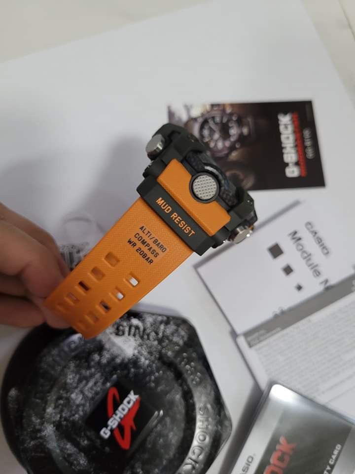 Gshock Mudmaster GG-B100-1A9DR Smartphone Link Watch (Category: Men's Watches) located in Manila. Submitted by annafinds (Listing ID 1229073264, Image 2). Description: 101% ORIGINAL GShock⌚ Mudmaster GG-B1001A9DR Smartphone Link P18,500 ONLY free shipping 5x money back if fake Inclusion: Original coded tag Original coded box Manual and warranty.