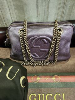 💋 GUCCI SOHO HOBO TWO WAY BAG, Luxury, Bags & Wallets on Carousell