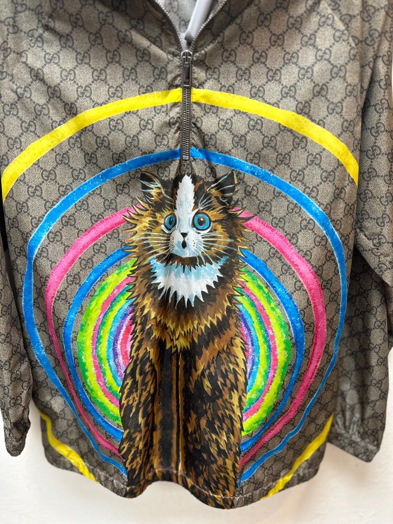 Gucci Windbreaker Cat Print