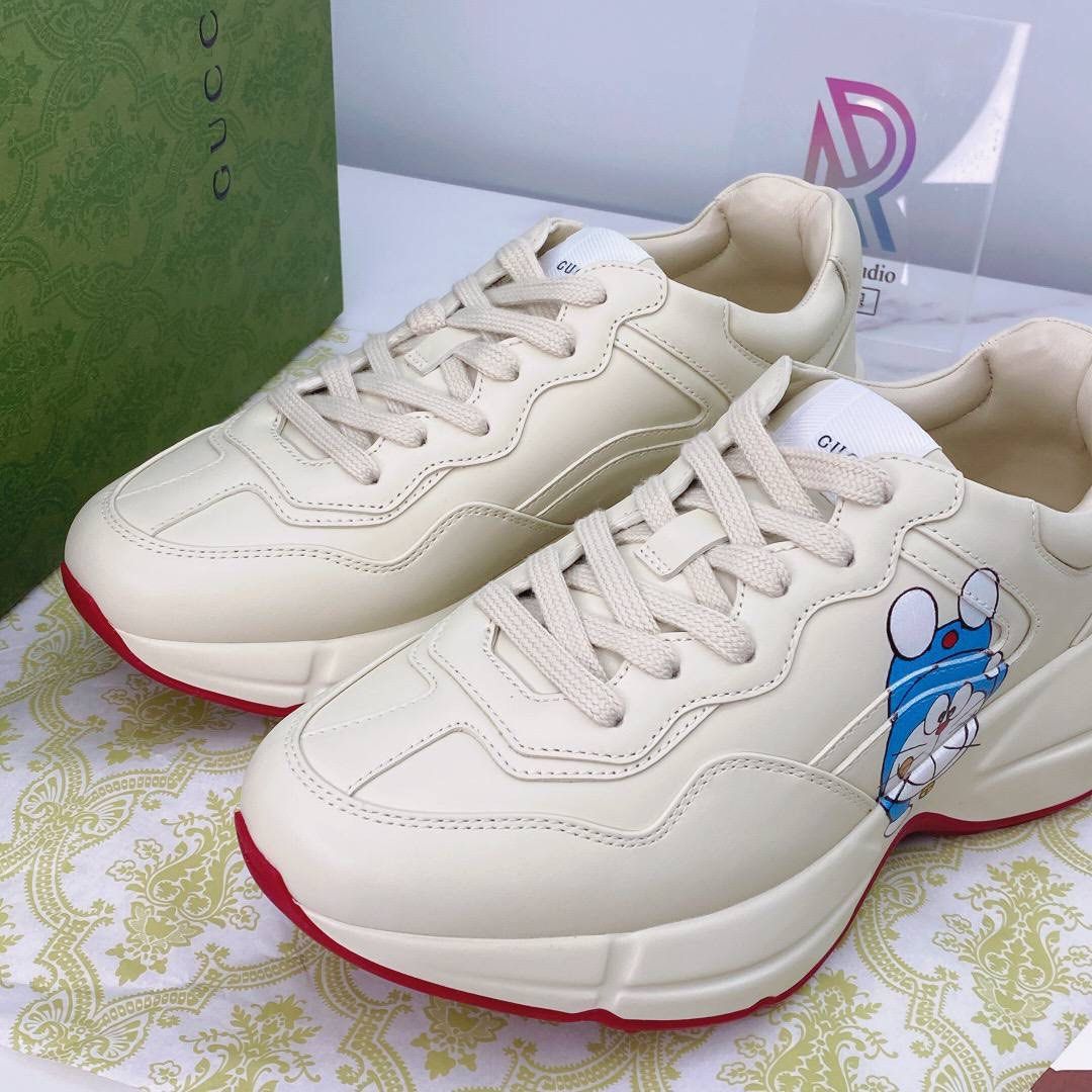 Gucci X Doraemon Sneakers Shoes, Luxury, Sneakers & Footwear on Carousell