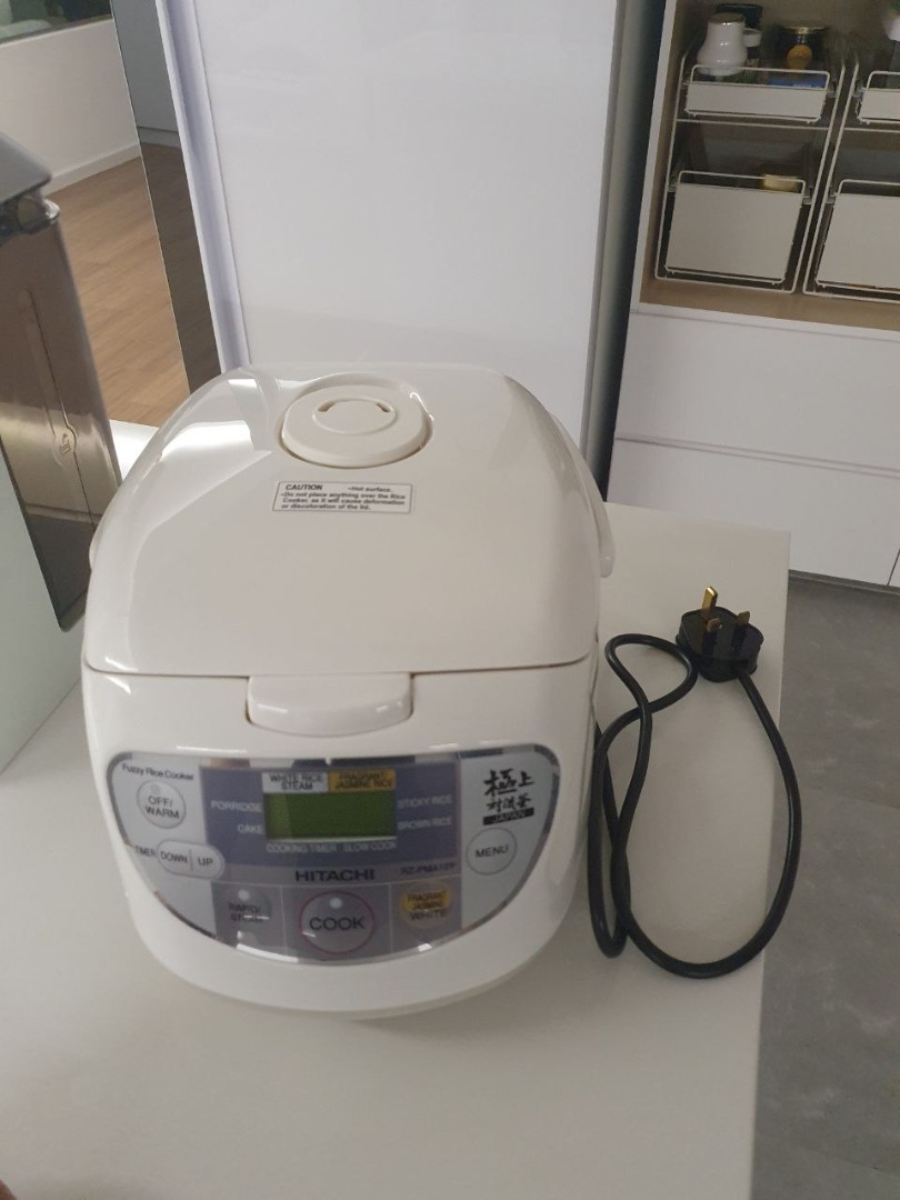 Hitachi RZPMA10Y rice cooker, Furniture & Home Living, Kitchenware