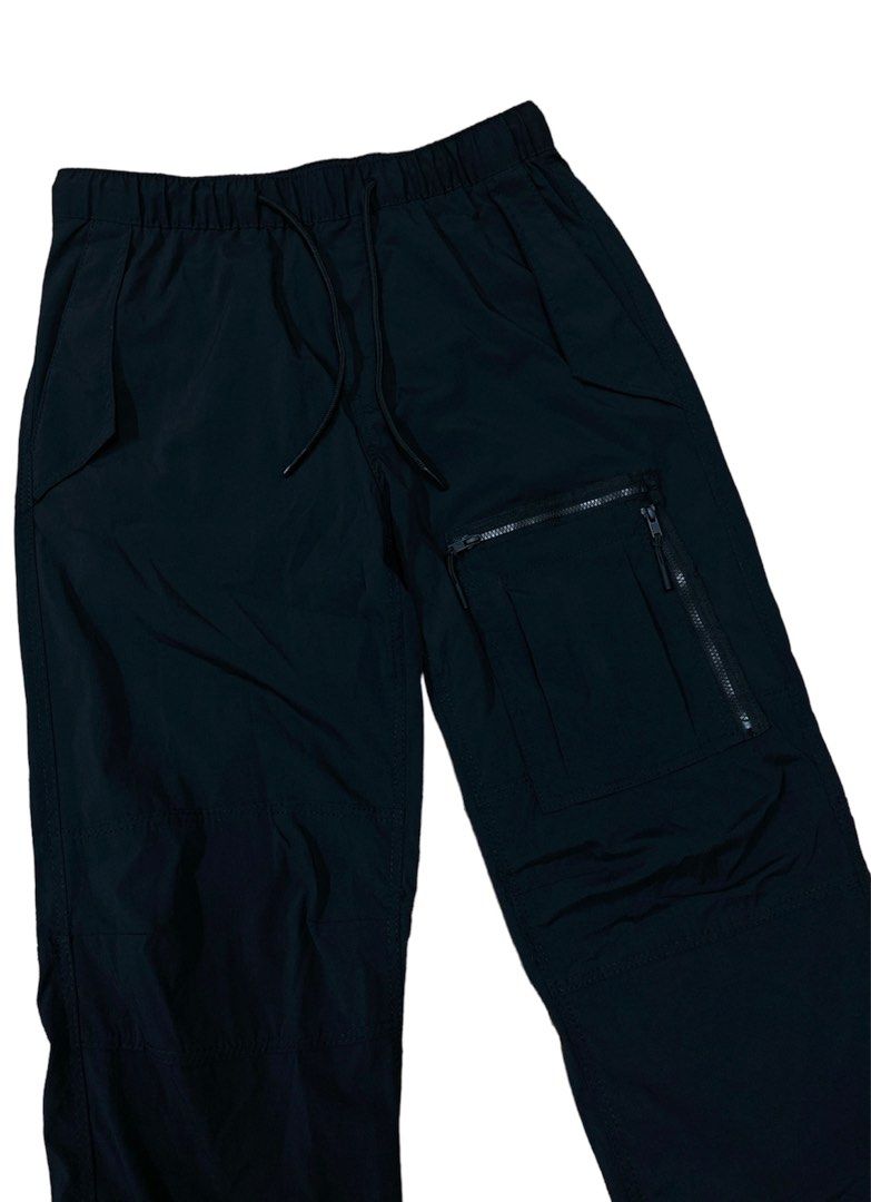 H and m black cargo pants new arrivals