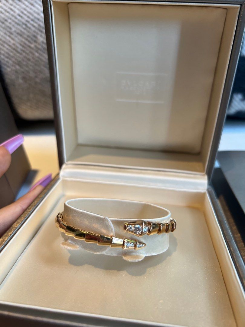 Bvlgari bracelet silver top
