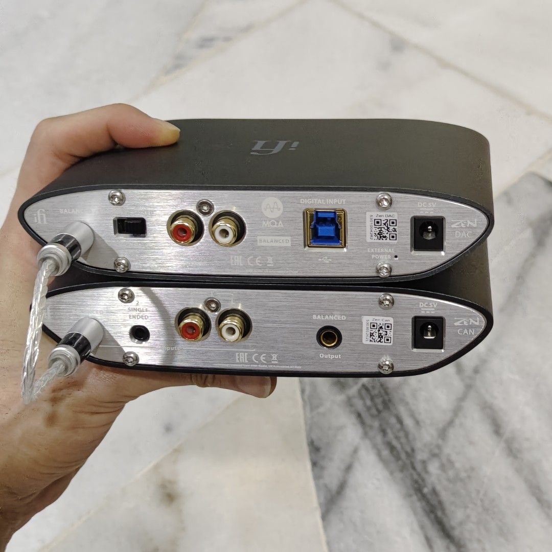 IFI ZEN DAC/AMP + ZEN CAN AMP (STACK), Audio, Soundbars, Speakers & Amplifiers on Carousell