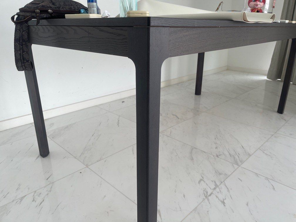 IKEA Dining table extendable (1.8m), Furniture & Home Living, Furniture
