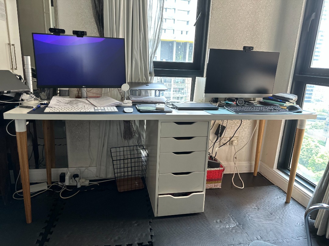 Ikea LAGKAPTEN table 200x60cm FREE must go by the