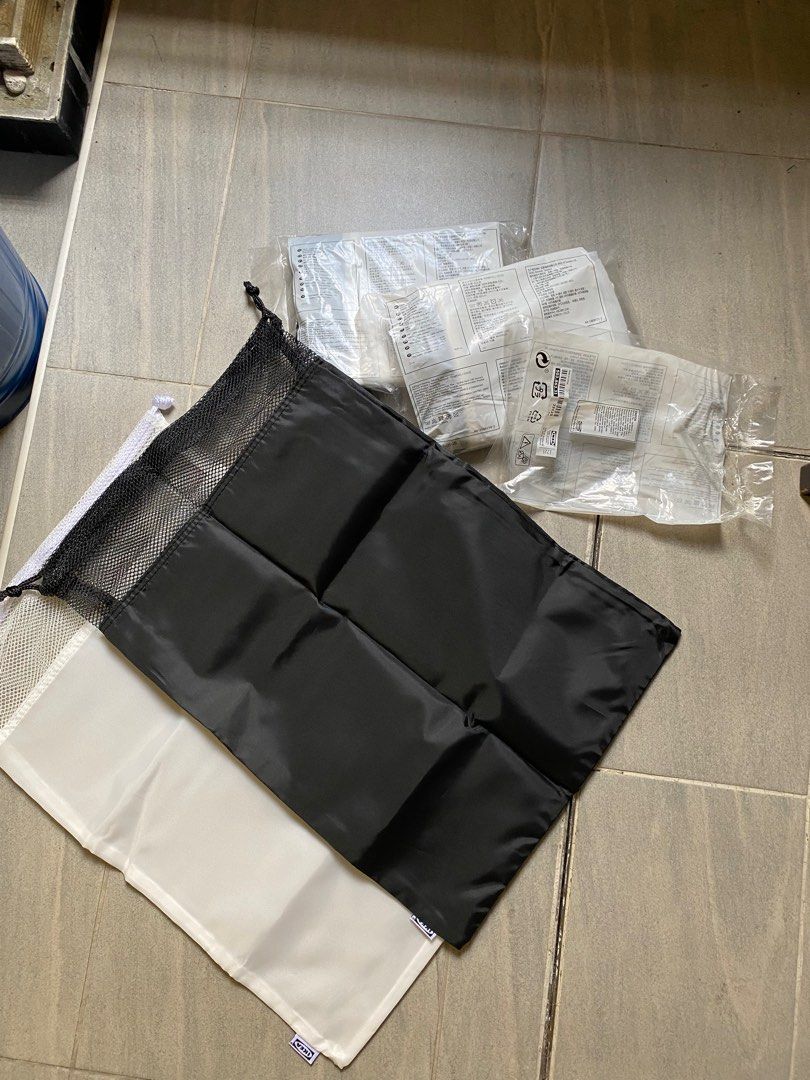 IKEA Laundry Bag (1set Black & White), Furniture & Home Living