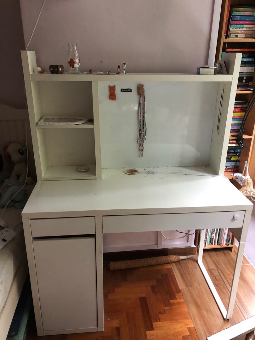 IKEA Micke study desk, Furniture & Home Living, Furniture, Tables