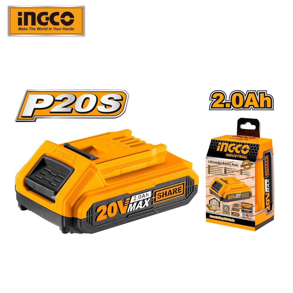 INGCO Orbit Sander + Battery + Fast Intelligent Charger, Furniture