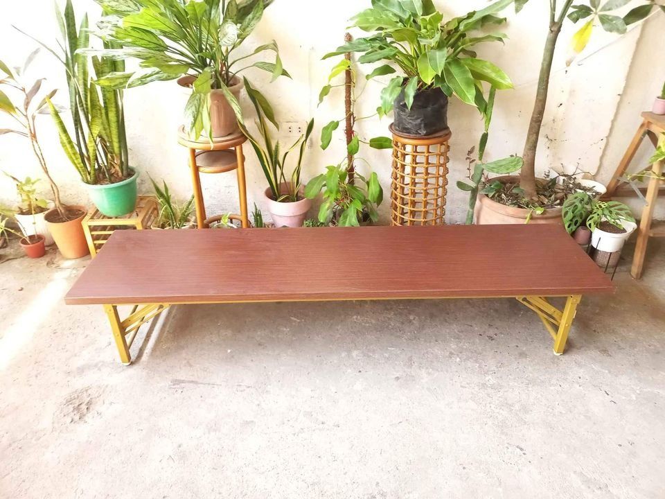 Japanese long low folding table, Furniture & Home Living, Furniture
