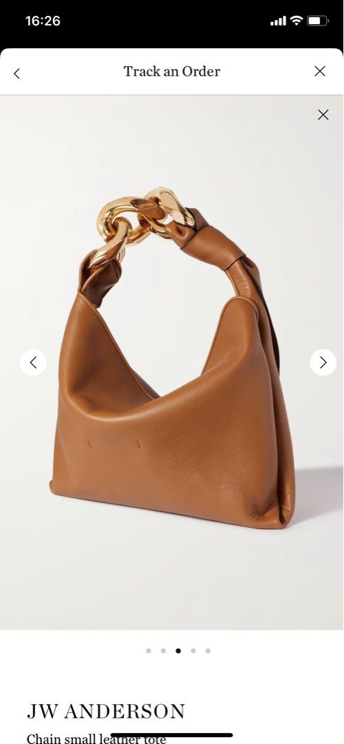 Chain top link bag