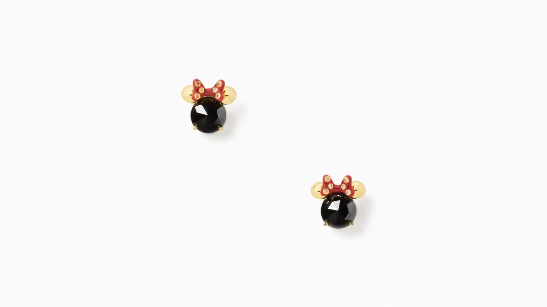 Kate Spade Disney X Kate Spade New York Minnie Studs Women s Fashion Jewelry Organisers Earrings on Carousell