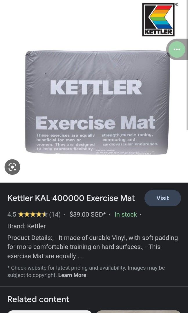 Kettler Exercise Mat