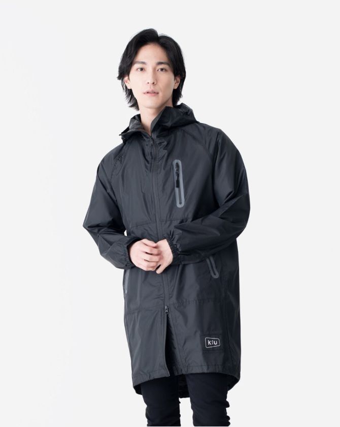Zip up rain poncho 2025