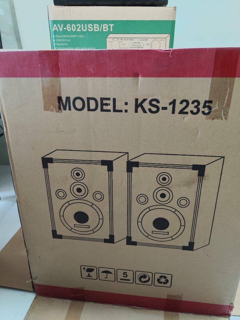 Konzert Speaker X2 with Amplifier, Audio, Soundbars, Speakers