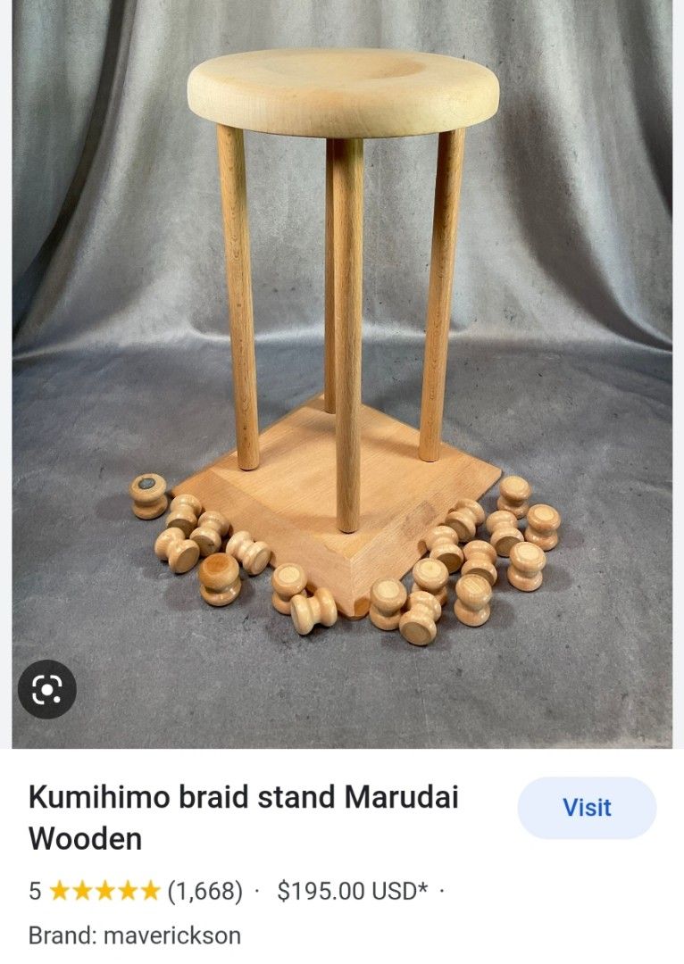 Sistermaide Kumihimo Mauradi Braiding Stand