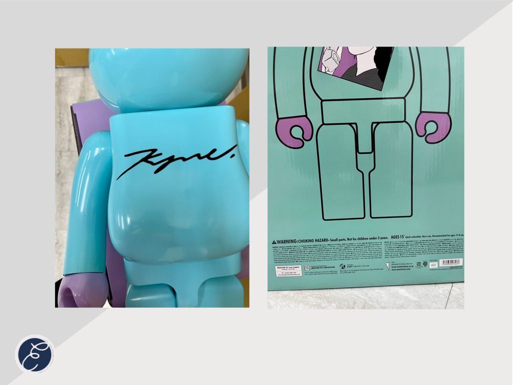 KYNE bearbrick 1000% 庫柏力克熊BE@RBRICK, 興趣及遊戲, 收藏品及